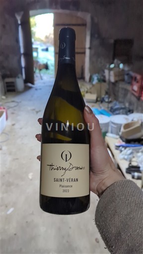 Burgundi Saint-Véran Thierry Drouin Plaisance 2023