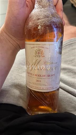 Bordoja Sainte-Croix-Du-Mont Château Morange 2011