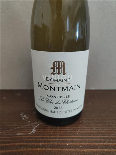 Burgund Ikke spesifisert Domaine Montmain Le Clos du Château 2023
