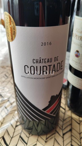 Bordoja Montagne-saint-émilion Château Courtade 2016