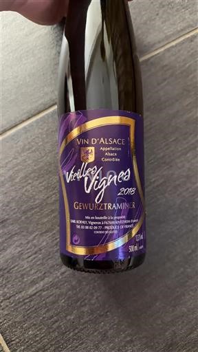 Алзас Гевурцтраминер Vendanges Tardives Koehly Vielles vignes 2018 2018