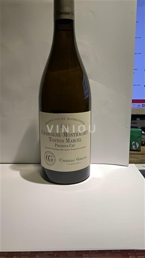 Burgundi Chassagne-montrachet Premier Cru Chassagne-Montrachet Tonton Marcel 2019