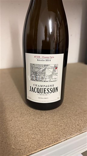 Shampanjë Jacquesson Avize Champ Cain 2014
