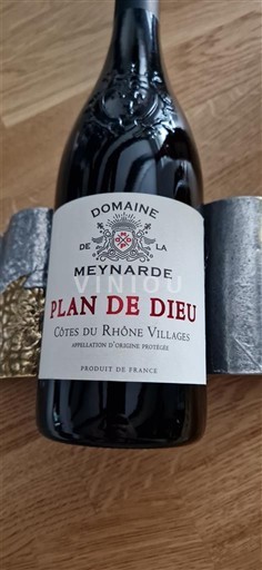 Рона долина Кот дю Рон села Domaine La Meynarde Plan de Dieu 2024