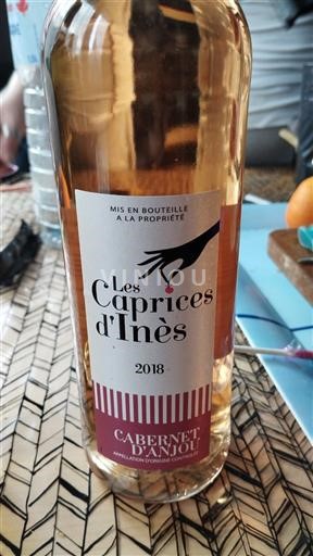 Lugina e Luarës Cabernet-d'anjou Les Caprices d'Inès 2018