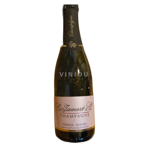 Champaña Champán E. Jamart & Co. Réserve Demi-Sec Sin añada