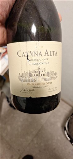 Mendoza Catena Alta Historic Rows 2019