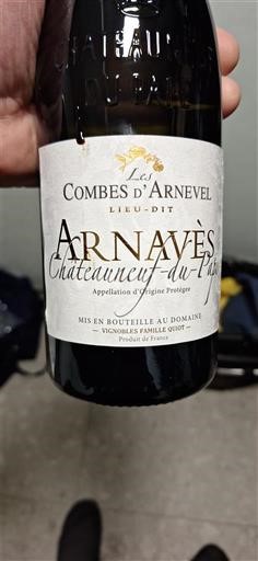 Рона долина Шатонеф-дю-Пап Les Combes d'Arnevel Arnaves 2023