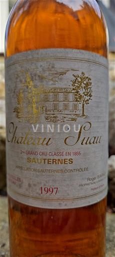 Bordoja Sauternes Château Suau 1997