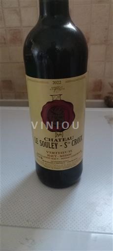 Bordoja Haut-Médoc Château Le Souley Sainte Croix Vieilli en Fûts de Chêne 2022