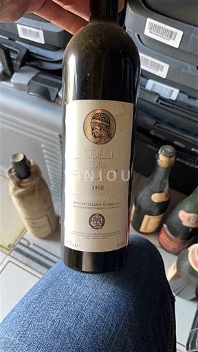 Abruco Монтепулчано д'Абруцо Colli del Moro 1988