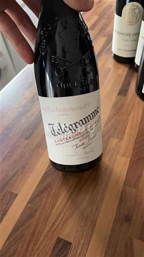 Rhônen laakso Châteauneuf-du-Pape Domaine Vieux Télégraphe Télégramme 2021