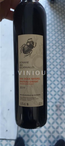 Lugina e Ronës Rasteau Domaine Escaravailles 2019