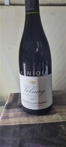 Burgundi Volnay Domaine Cyrot-Buthiau 2017