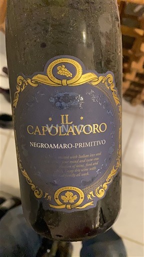 Apulija Nespecificirano Il Capolavoro Negroamaro-Primitivo Non Millésimé