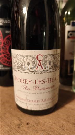 Burgundi Chorey-lès-Beaune Domaine Charles Allexant Les Beaumonts 1994