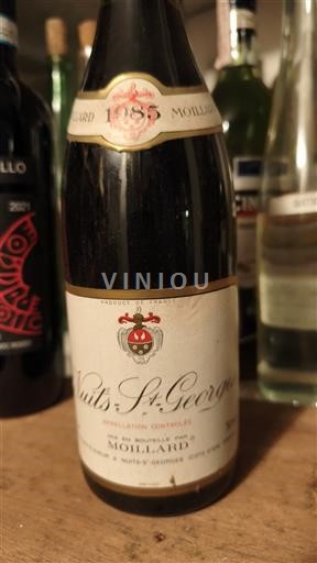 Burgundi Nuits-Sainte-Georges Moillard 1985