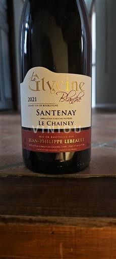 Burgundi Santenay Jean-Philippe Lebeault La Blanche - Le Chainey 2021