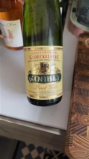 Алзас Пино гри Grand Cru Koehly Pinot Gris 2018