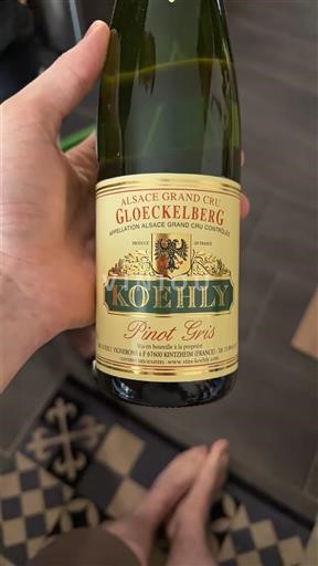 Алзас Пино гри Grand Cru Koehly Pinot Gris 2021