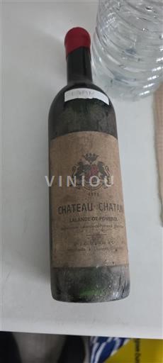Bordoja Lalande-de-pomerol Château Chatain 1975