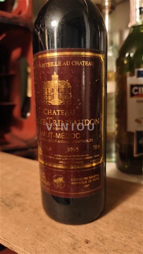 Bordoja Haut-Médoc Château Cote de Trintzudon 1995