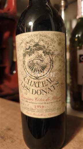 Bordoja Premières-côtes-de-bordeaux Château Les Donats 1999