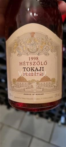 Токај Nespecificirano Hétszolo Fordítás 1998