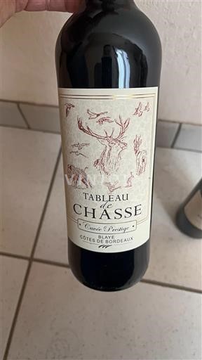 Bordoja Côtes-de-blaye Tableau de Chasse Prestige Jo Viti