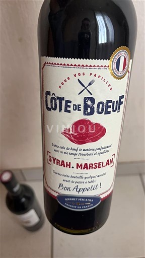 Лангедок Nespecificirano Côte de Boeuf Syrah-Marselan Non Millésimé