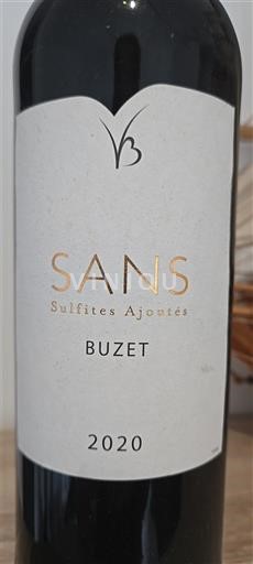 Jugperëndim Buzet Vignerons de Buzet Sans Sulfites Ajoutés 2020