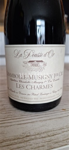 Burgundi Chambolle-Musigny Premier Cru La Pousse d'Or Les Charmes Jo Viti