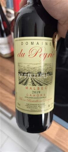 Sørvest Cahors Domaine Peyrié 2019