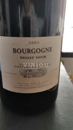 Burgundija Château Davenay Pinot Noir 2004