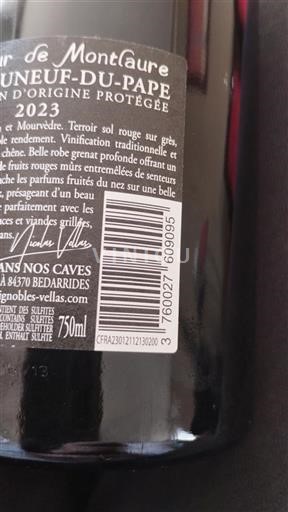 Rhônetal Châteauneuf-du-Pape Toure De Montfaure 2023