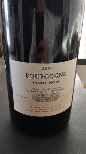 Burgundija Château Davenay 2004