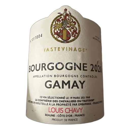 Bourgogne Louis Chavy 2020