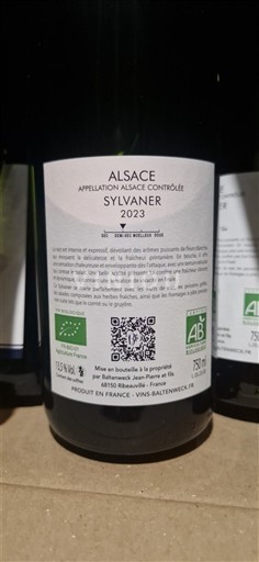 Алзас Аласас Vins Baltenweck 2023