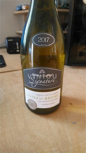 Рона долина Кот дю Рон Cellier des Dauphins Signature Vieilli en Fûts de Chêne 2017