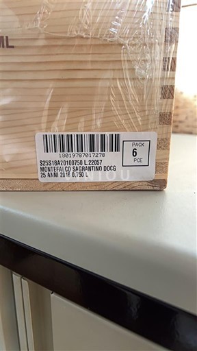 Umbrija Монтефалко Сагрантино 25 Anni 2018