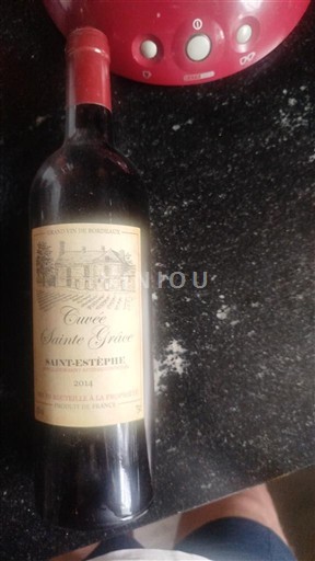 Bordoja Saint-Estèphe Château La France Delhomme Sainte Grâce 2014