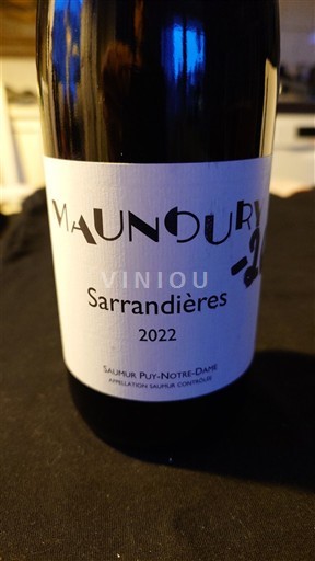 Loiredalen Saumur Puy-Notre-Dame Maunoury Sarrandières 2022