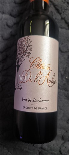 Bordoja Bordo Château L'Aubier 2020