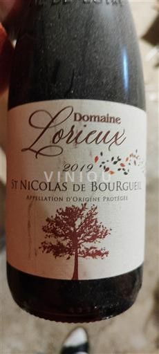 Lugina e Luarës Shën Nikolla i Burgelit Domaine Lorieux 2019