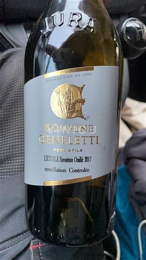 Žura L'Étoile Domaine Geneletti L'Etoile Savagnin Ouille 2017