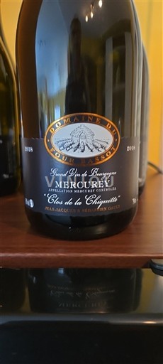 Burgundija Меркуреј Domaine Four Bassot Clos de la Chiquette 2018