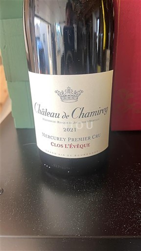 Burgund Mercurey Premier Cru Château Chamirey Clos L'Évêque 2021