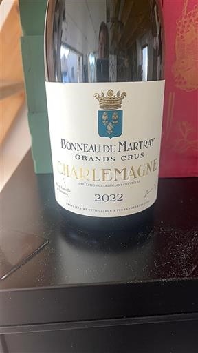 Burgundi Corton-charlemagne Grand Cru Bonneau du Martray 2022