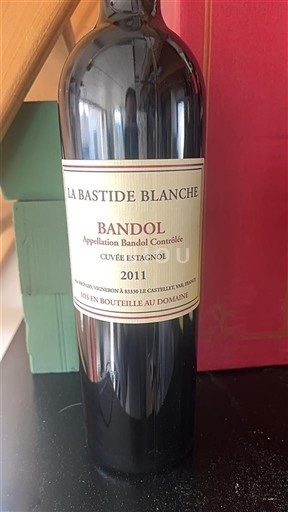 Provence Bandol La Bastide Blanche Estagnol 2011