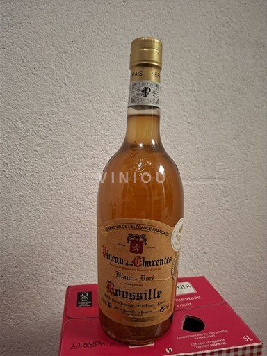 Poitou-Šarant Pineau des Charentes Roussille BLANC DORE Non Millésimé